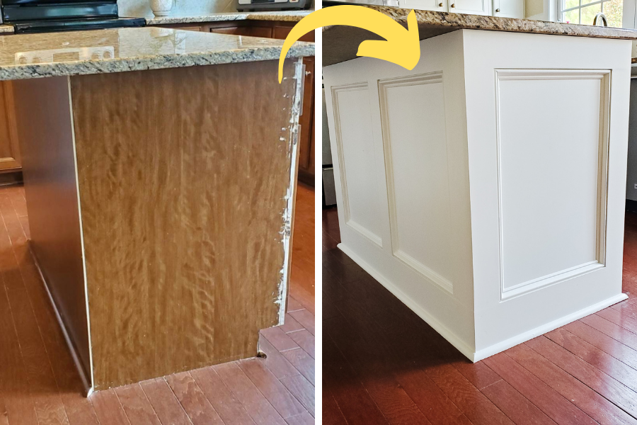 DIY KITCHEN ISLAND UPGRADE